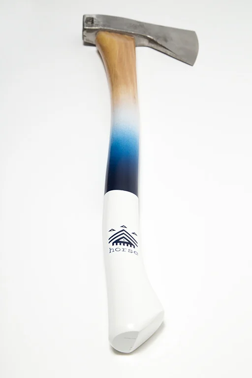 Ombre Hudson Bay Axe (custom painted one off) — horse