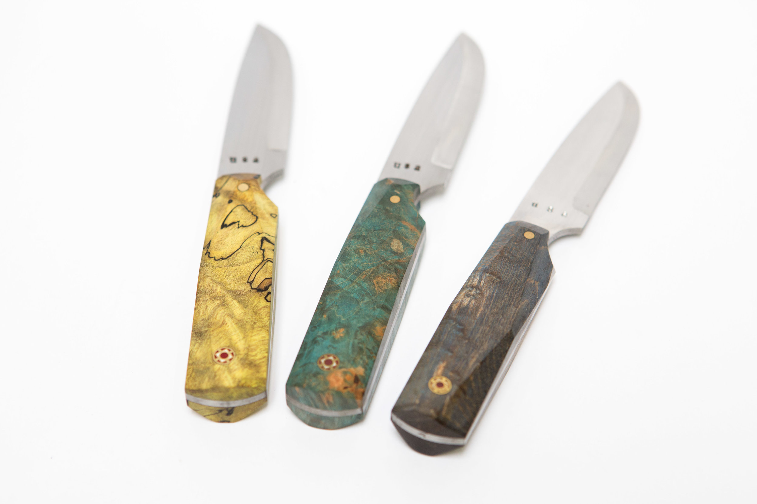 Rainbow Maple Limited Edition Knives