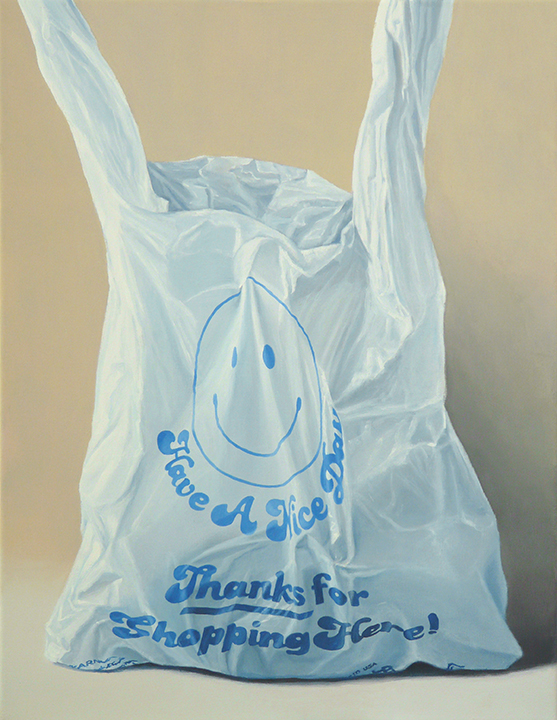  Have A Nice Day  oil on linen - 14” x 18” 