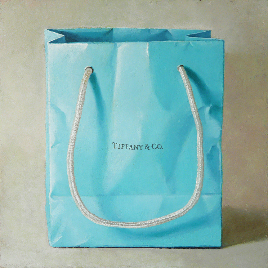 Tiffany & Co. oil on linen 12" x 12"