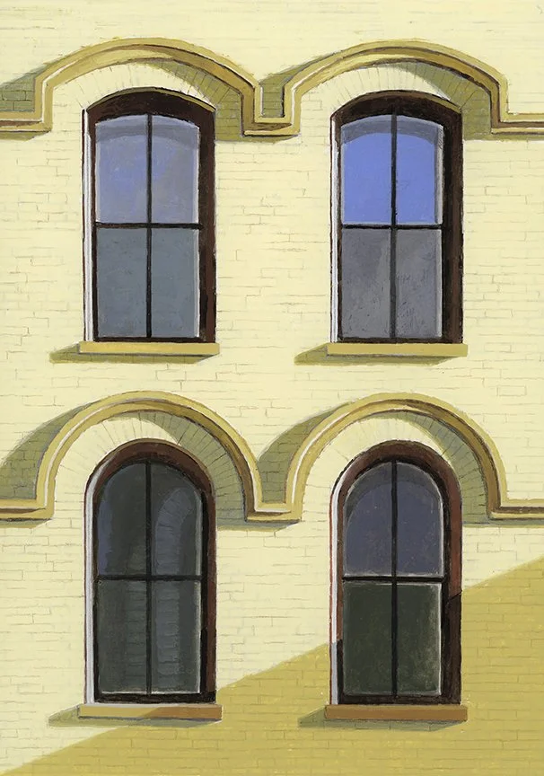  By &amp; By  gouache - 11” x 8” 