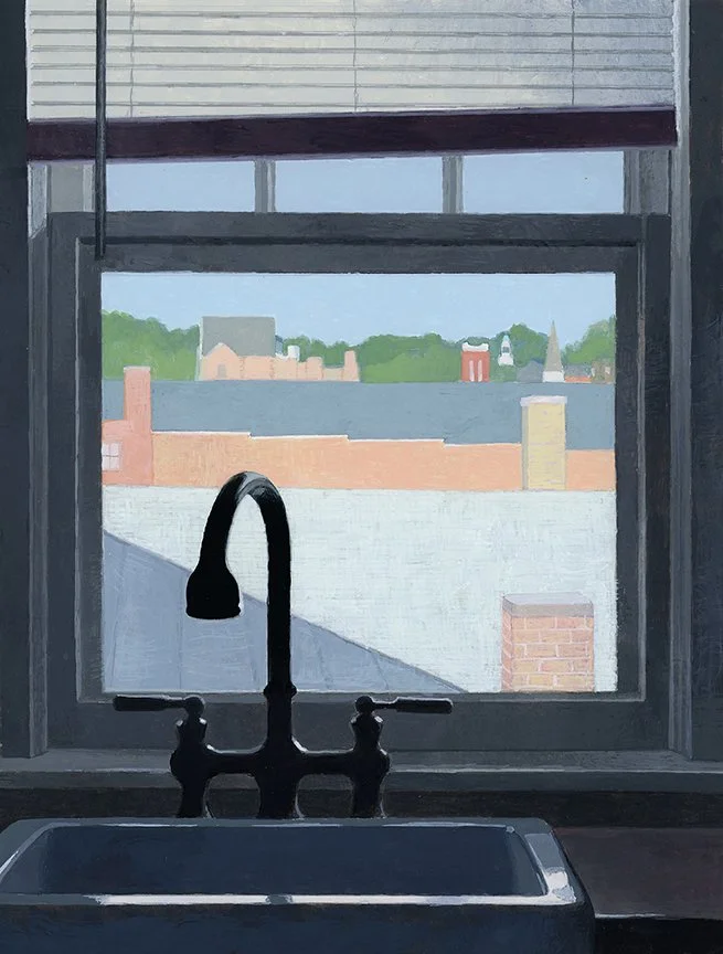  Beyond The Kitchen  gouache - 10 1/2” x 8” 