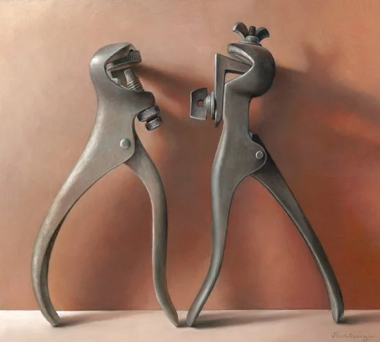  Courting Saw Sets  pastel - 11” x 12 1/2” 