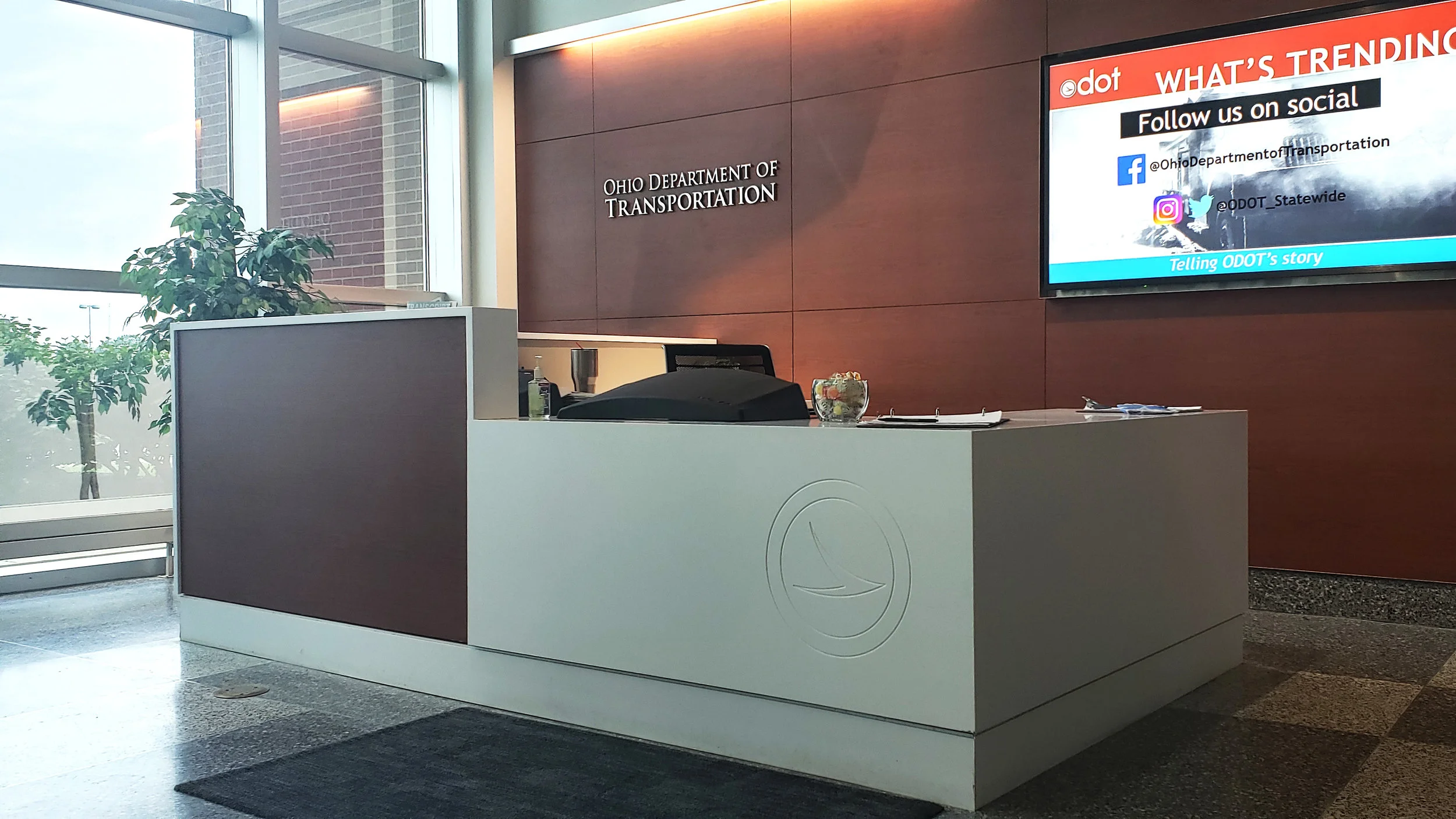 ODOT Lobby Main Desk