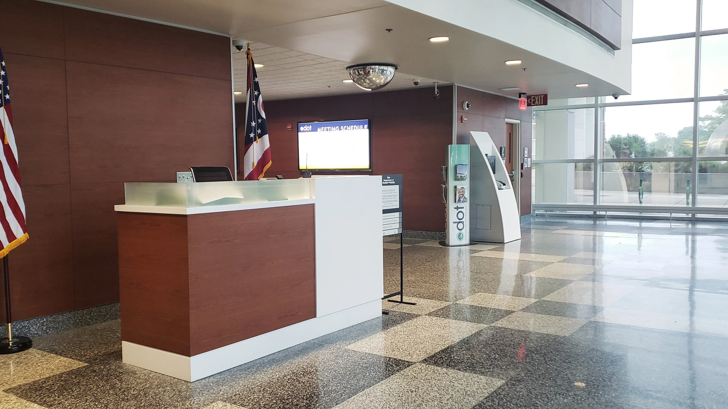 ODOT Lobby Guard Station