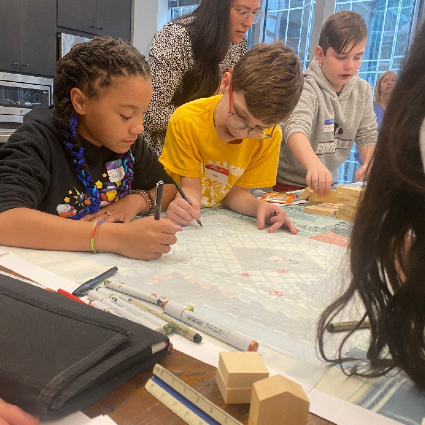 We were delighted to welcome elementary school students from The Consortium for Public Education program for a day of learning. We shared our inclusive process and facilitated a fun exercise to design urban blocks in Pittsburgh's Market Square.

@TCF
