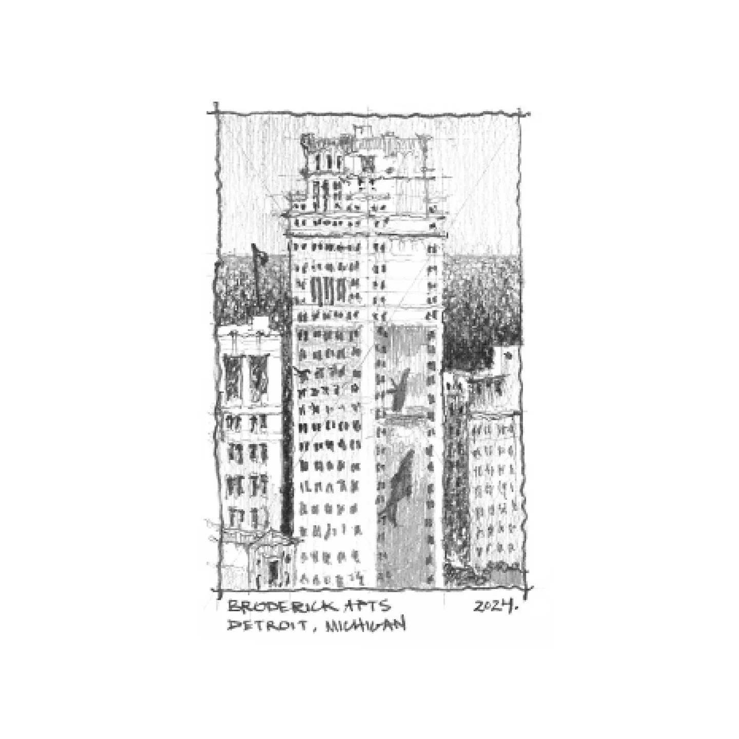 Our lunchtime journey to Detroit &amp; Cranbrook Academy.

#UDAsketchbook #Detroit #Michigan #UDAatelier #UDAstudio