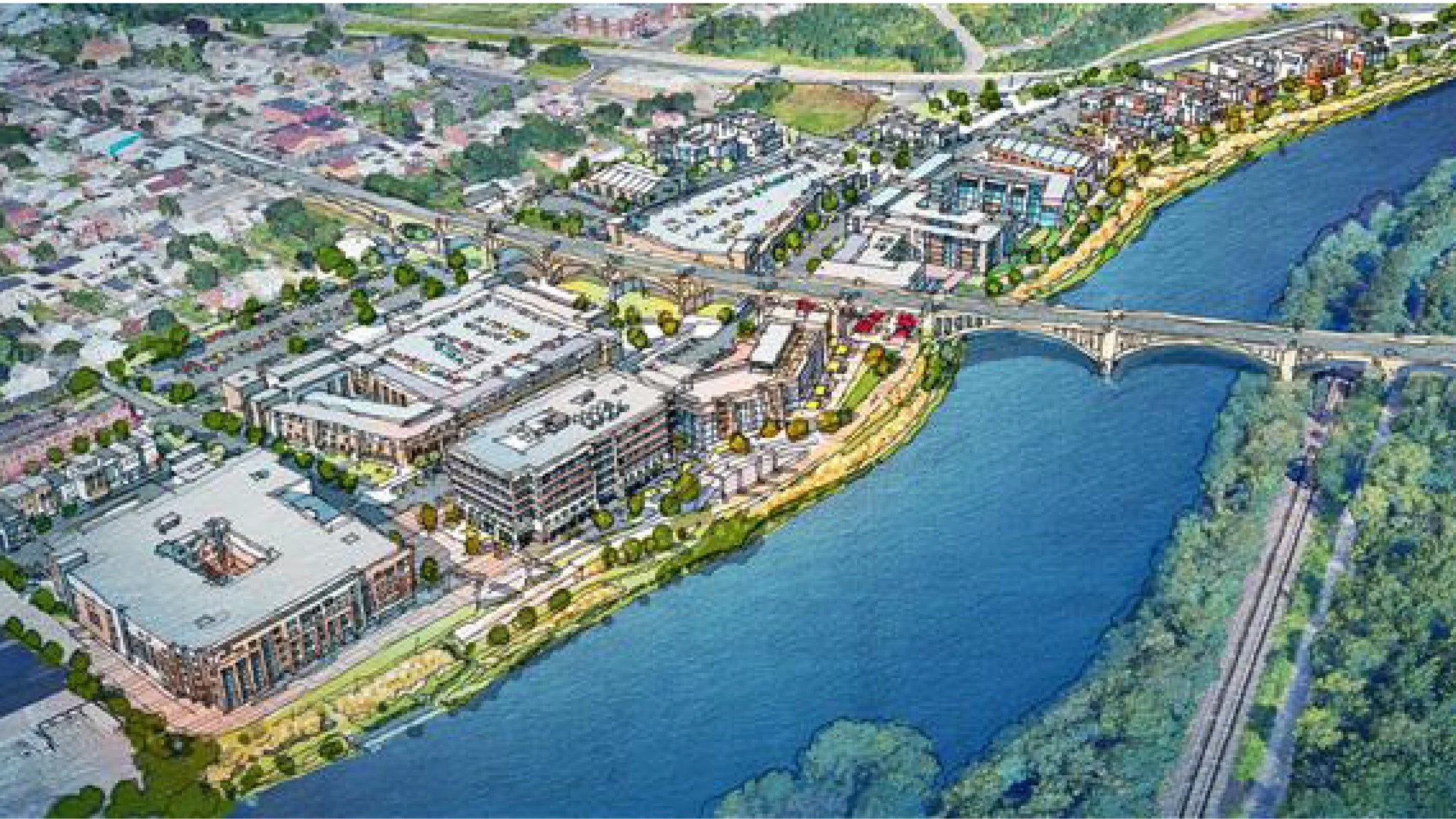 Like our hometown of Pittsburgh, Allentown, PA is reconnecting the city to its rivers. UDA is pleased to lead the design effort to transform a historic steel site into a living, breathing mixed-use neighborhood for The Waterfront Company/Jaindl Enter
