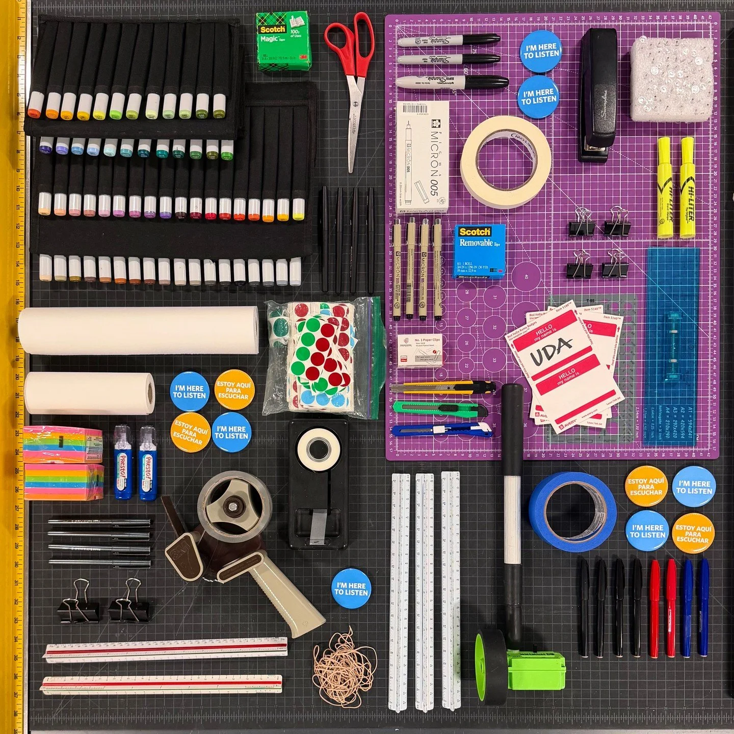 What tools would you take on a workshop? 
.
We are problem-solvers. UDA Charrettes are week-long workshops where we learn from the place, listen to the community, test big ideas, and facilitate decision-making. That takes a lot of tools! 
.
Read more