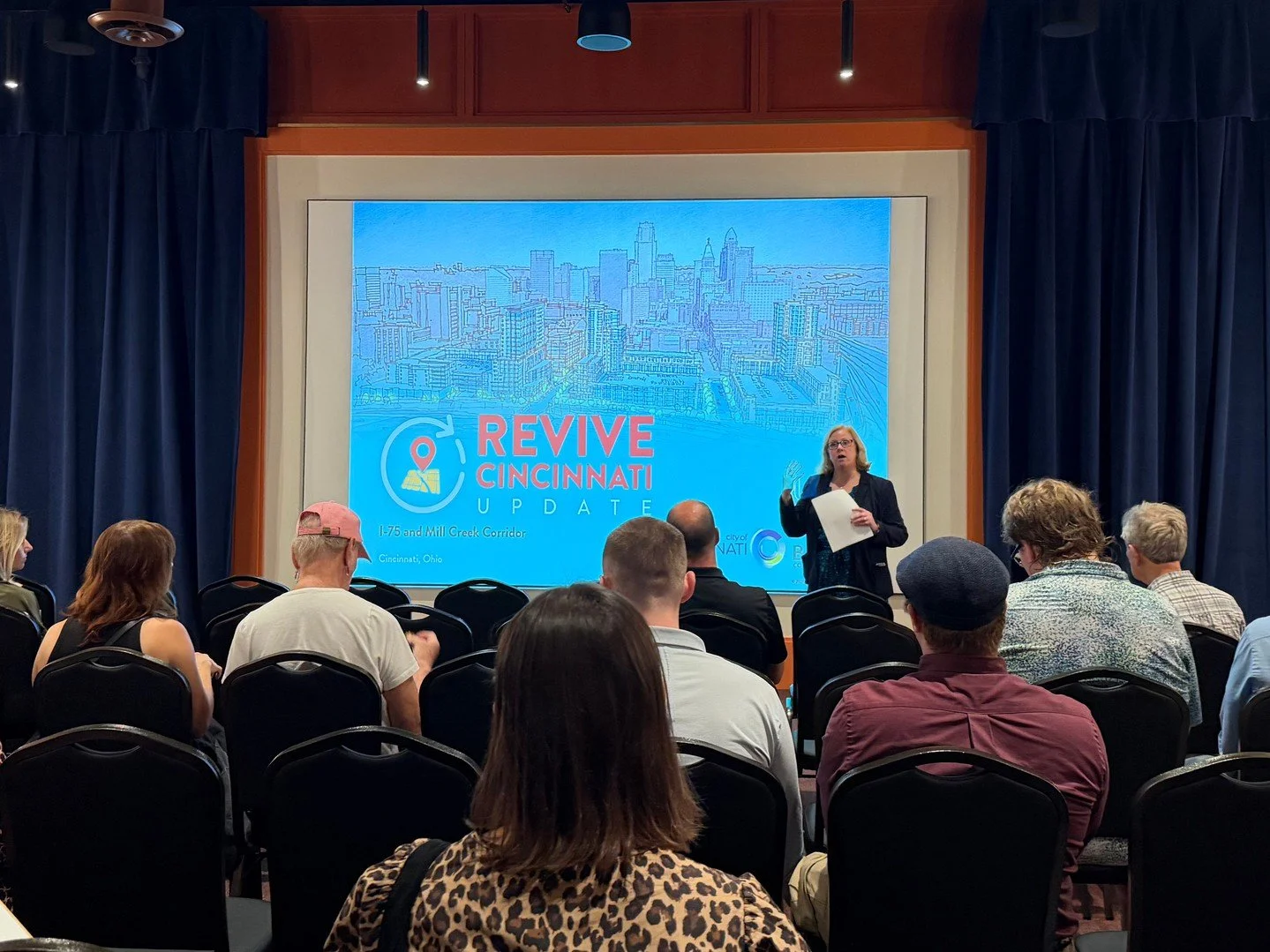 Thank you to the neighborhoods of the Mill Creek Valley and the City of Cincinnati!
.
Recently, the UDA team was in Cincinnati to present draft recommendations for the Revive Cincinnati Plan Update&mdash;an effort focused on reconnecting neighborhood