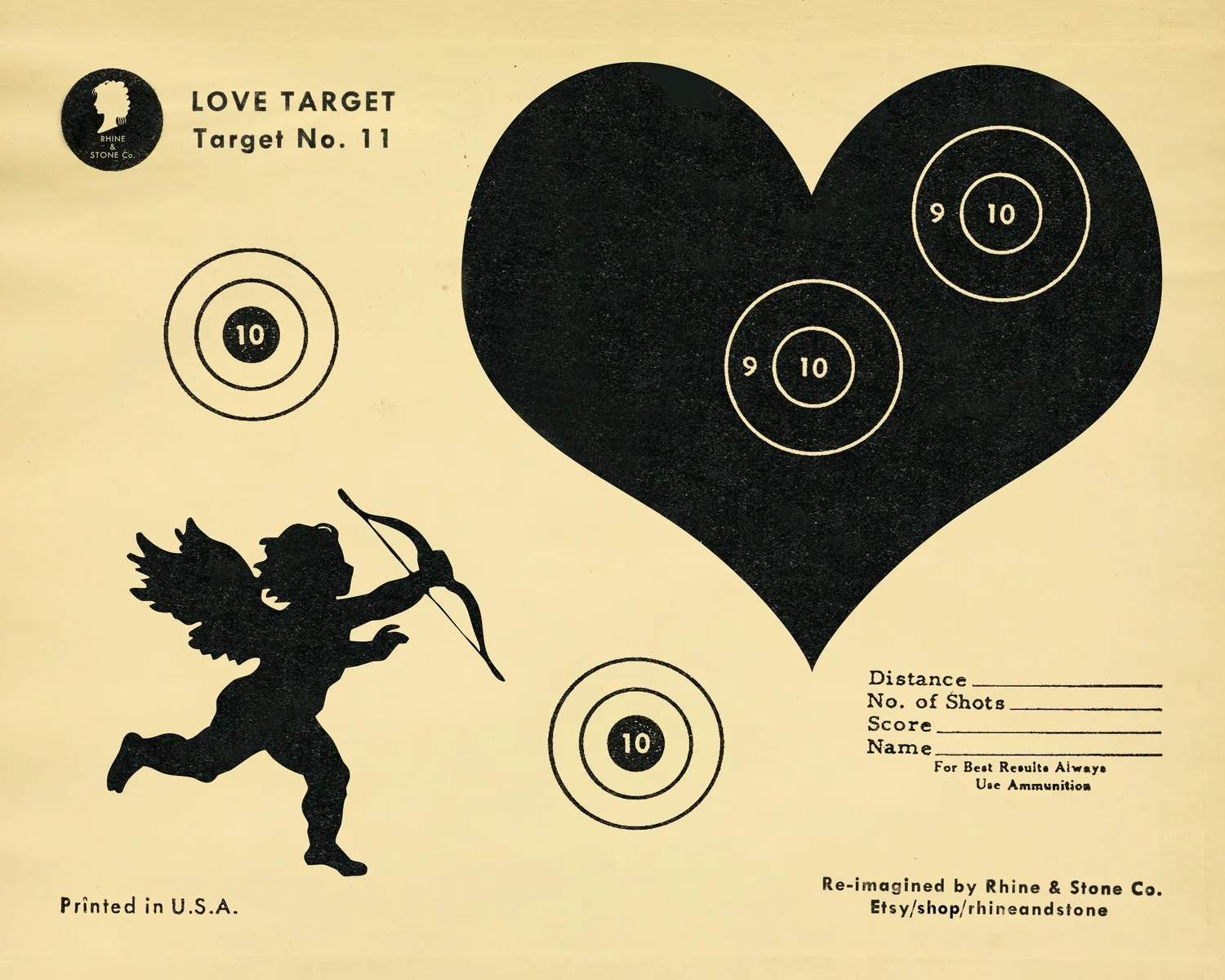 Valentines Day Gift - Cupid Target Shooting