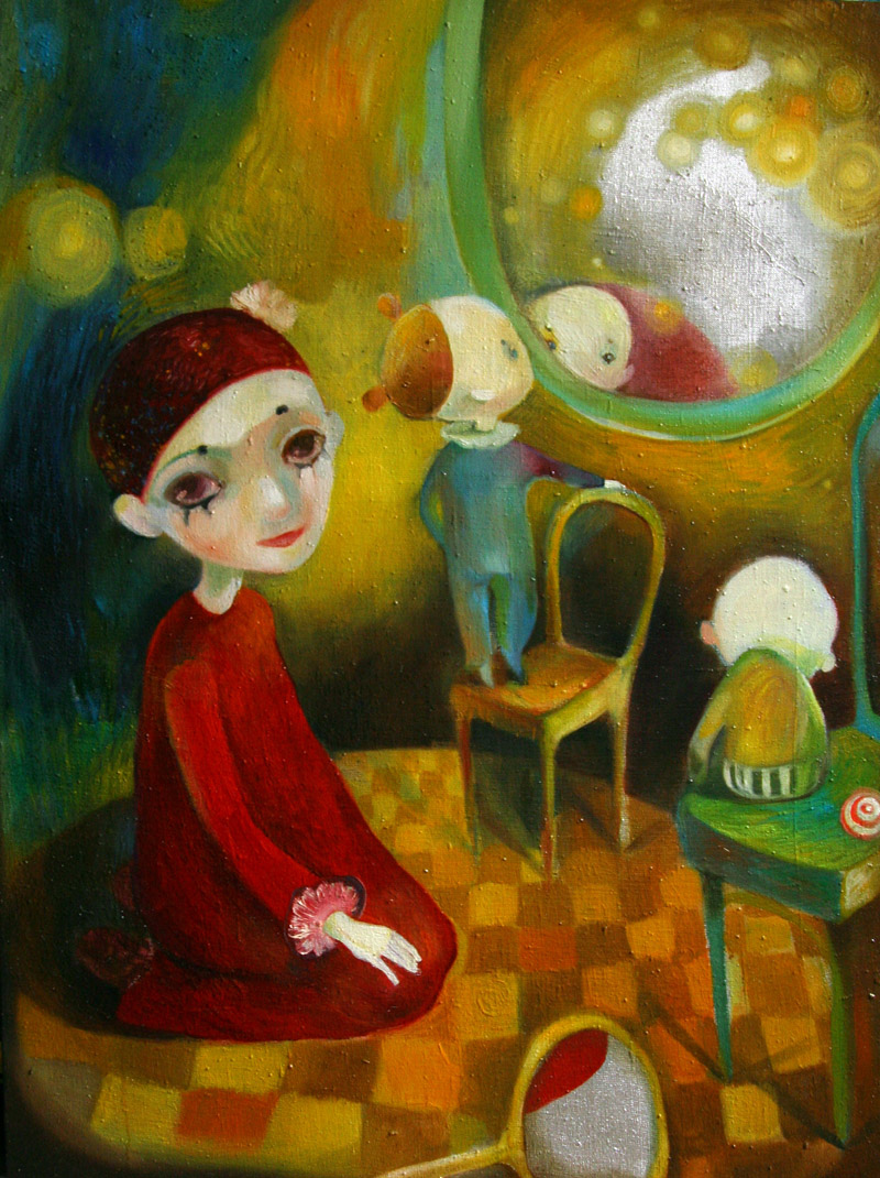  Circus   60 x 79&nbsp;&nbsp;&nbsp; oil on canvas . 2007 – 2008  