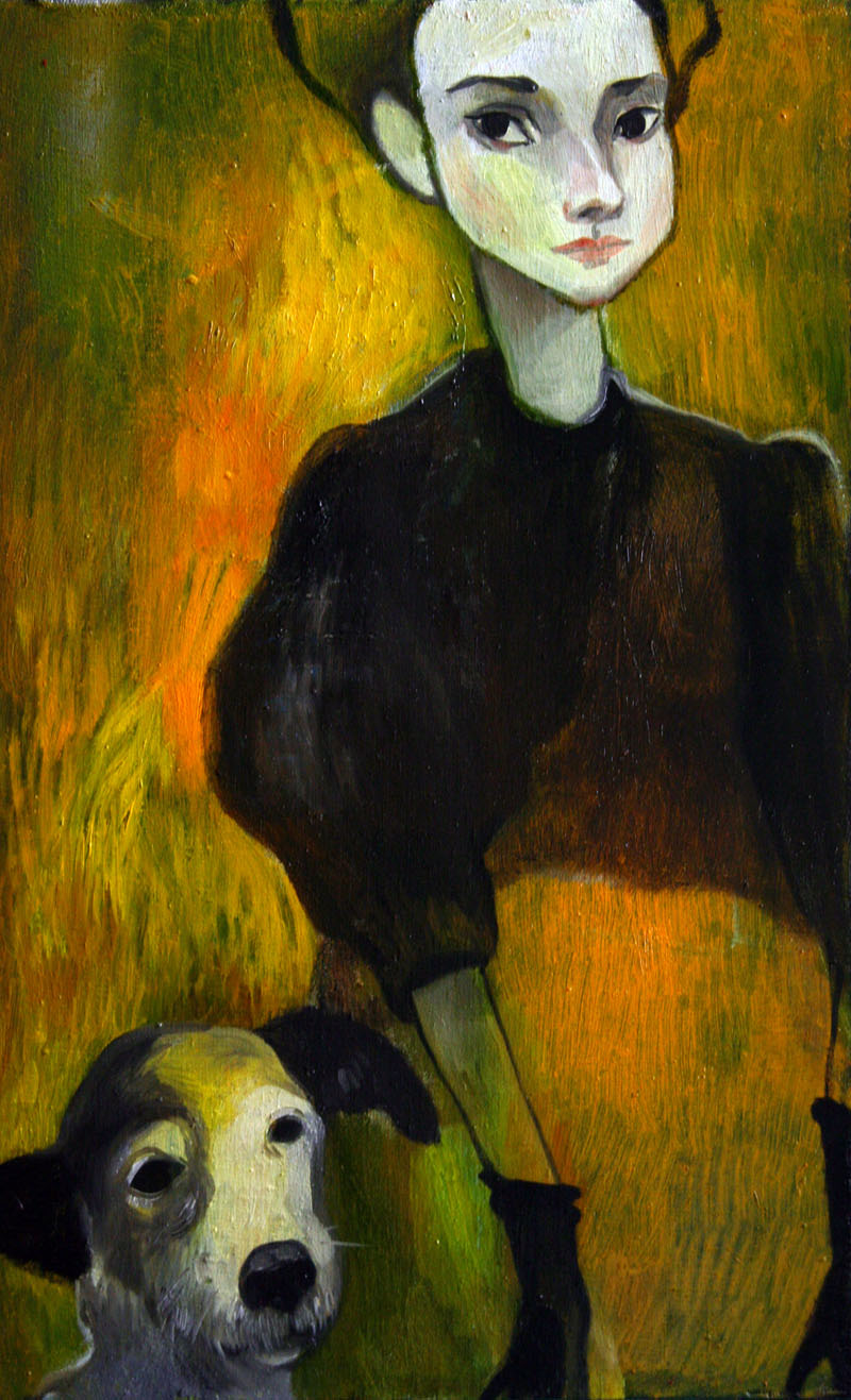  She   50 x 80&nbsp; oil on canvas . 2008  