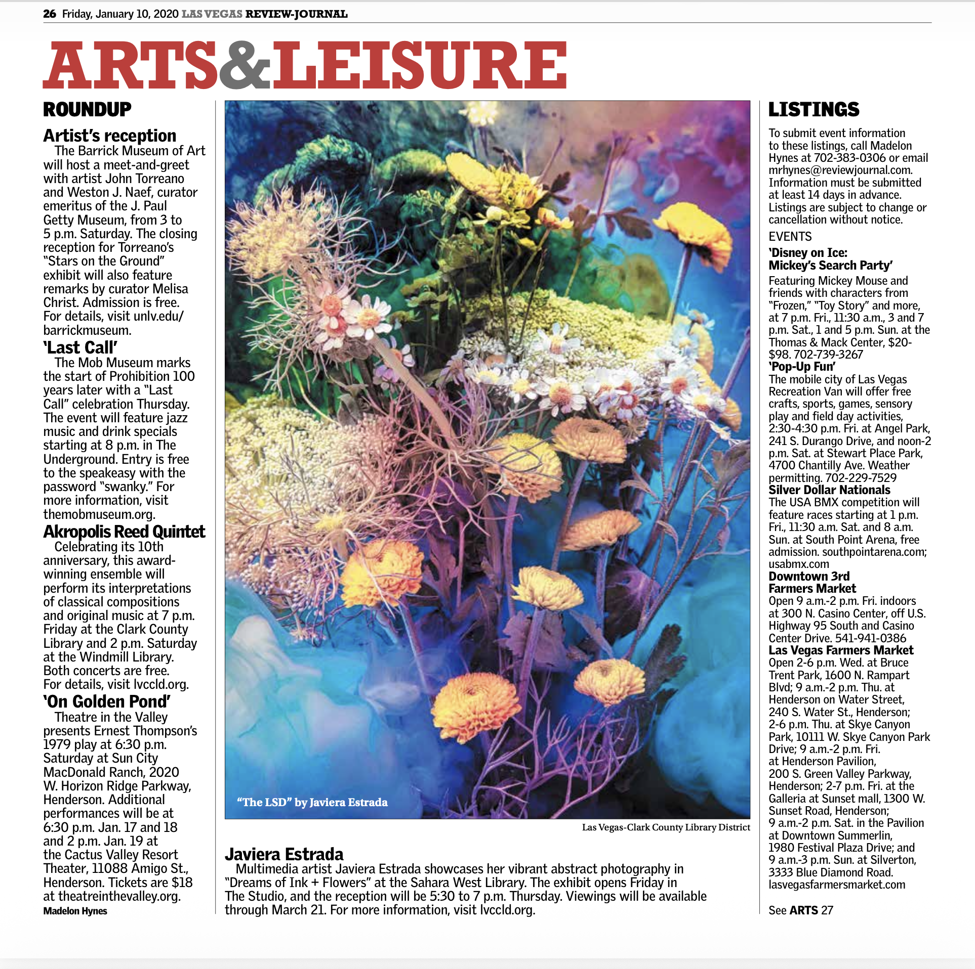 Art + Leisure