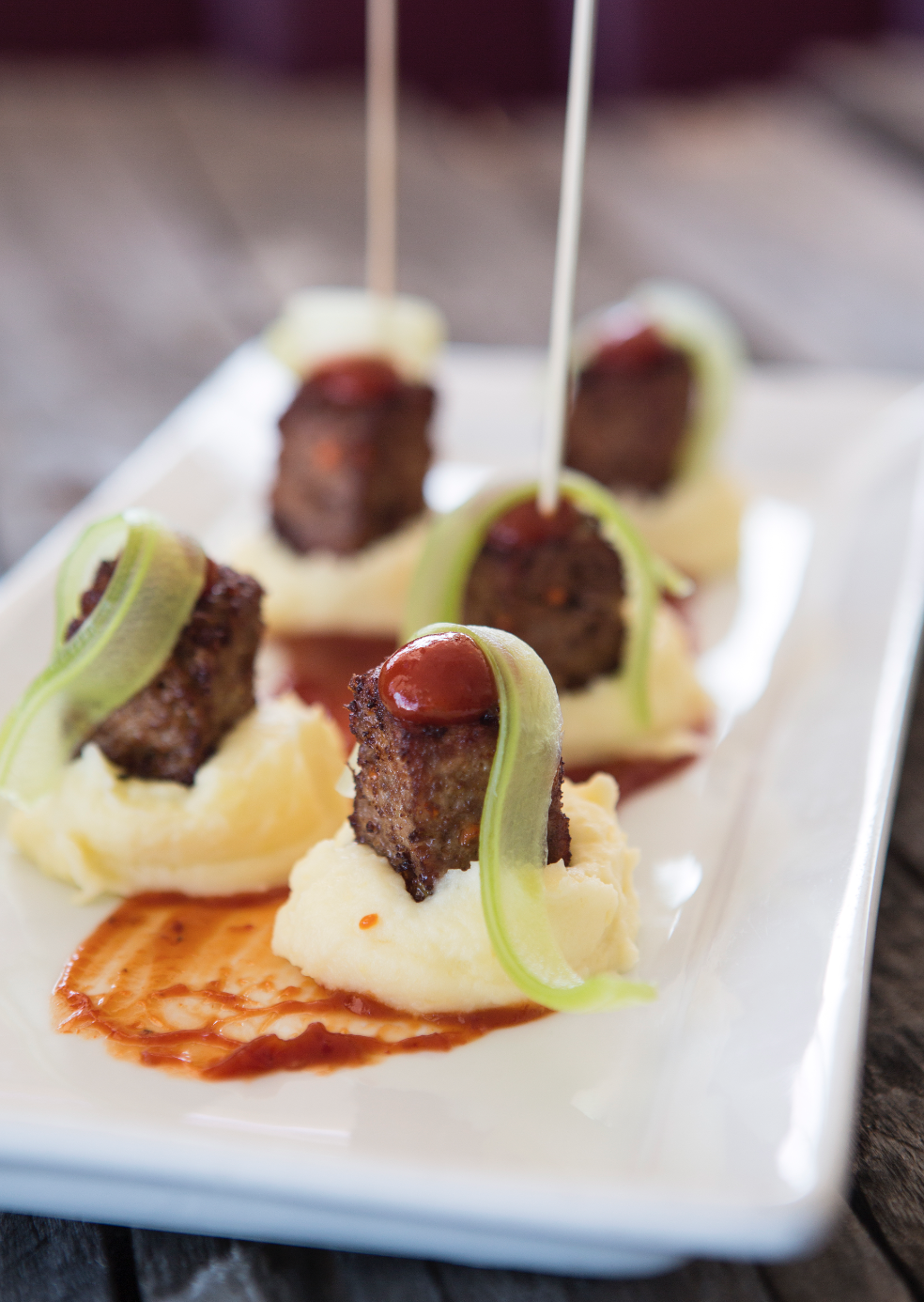 The League's Famous Meat Loaf Bites
