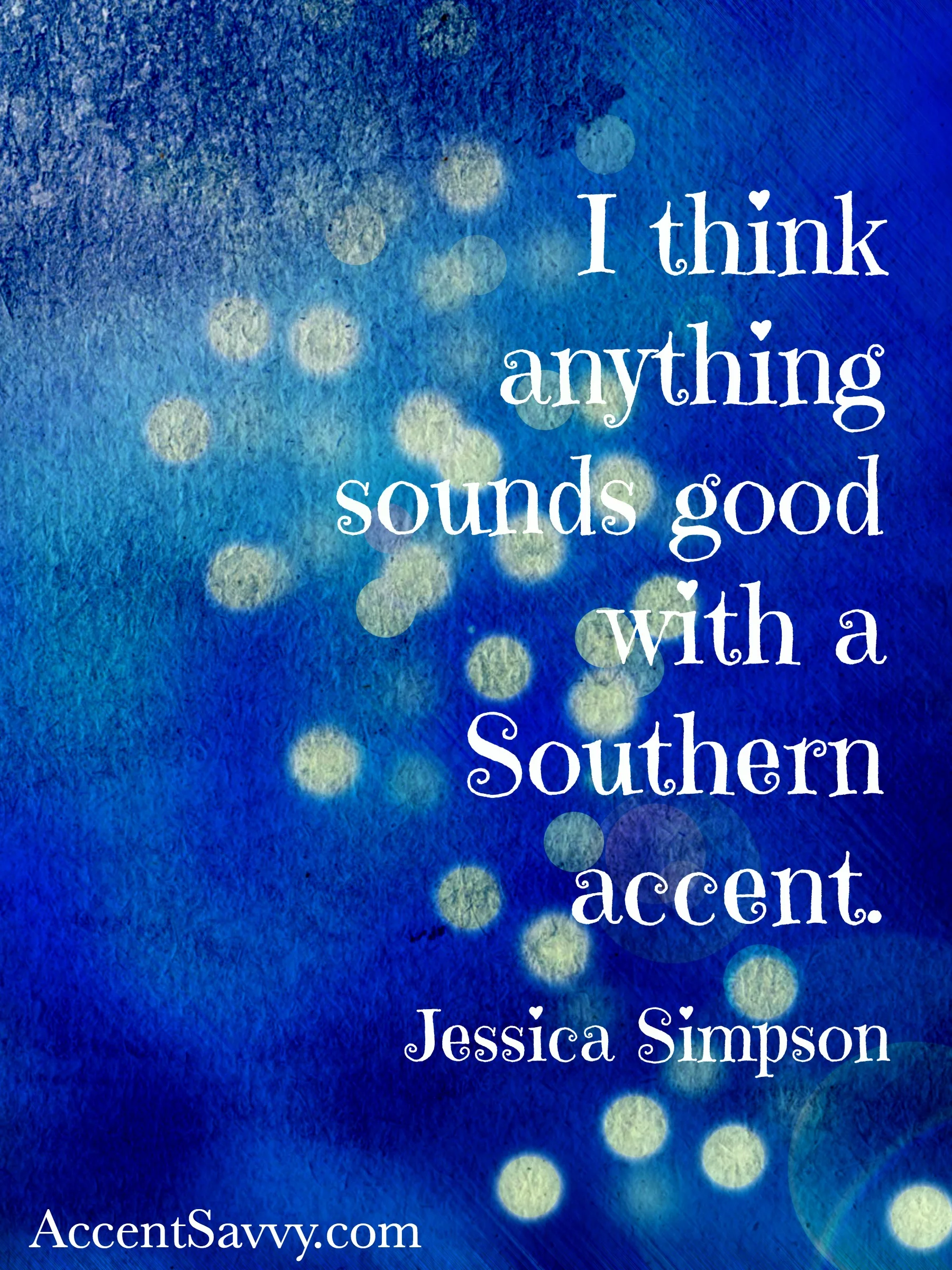 We love how Jessica continues to represent the South. 