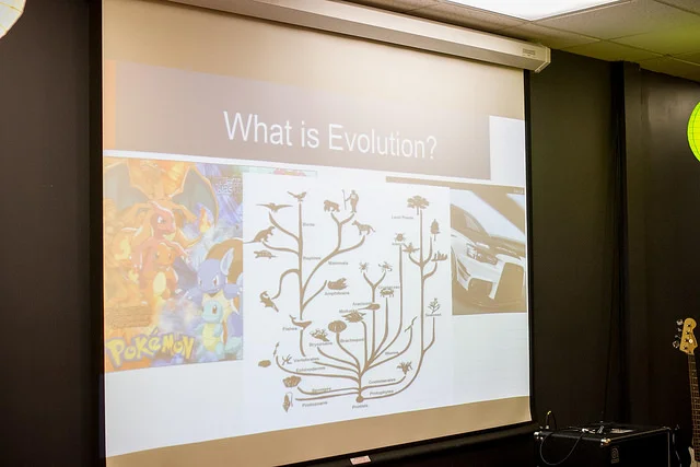 Note: Not the Pokemon evolution!