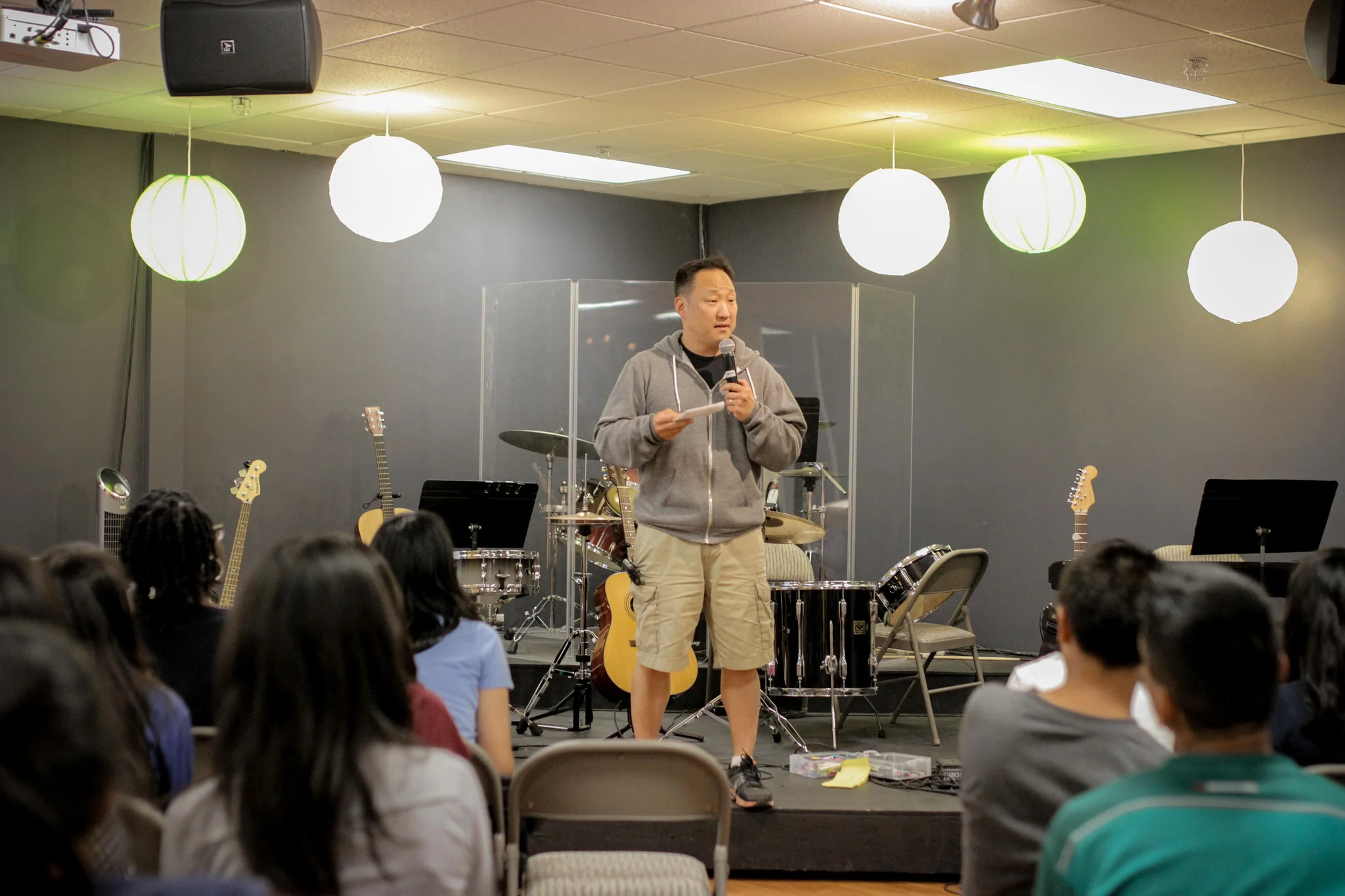 Afterwards, Teacher Steve gave us a rousing talk on making the most of our summer through serving the people in our lives and learning more about God. Let's all spur each other on to finish the Summer Challenge!