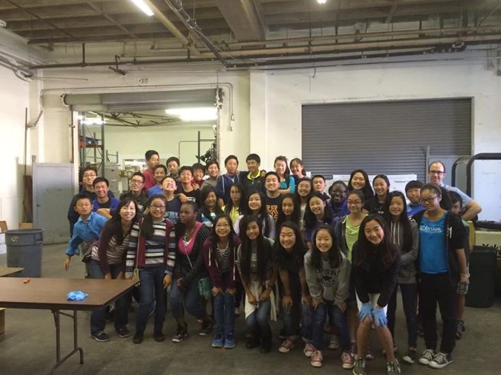 I don't think we realized it at the time, but we sorted through $50,000 worth of medical supplies. Good job, team!
