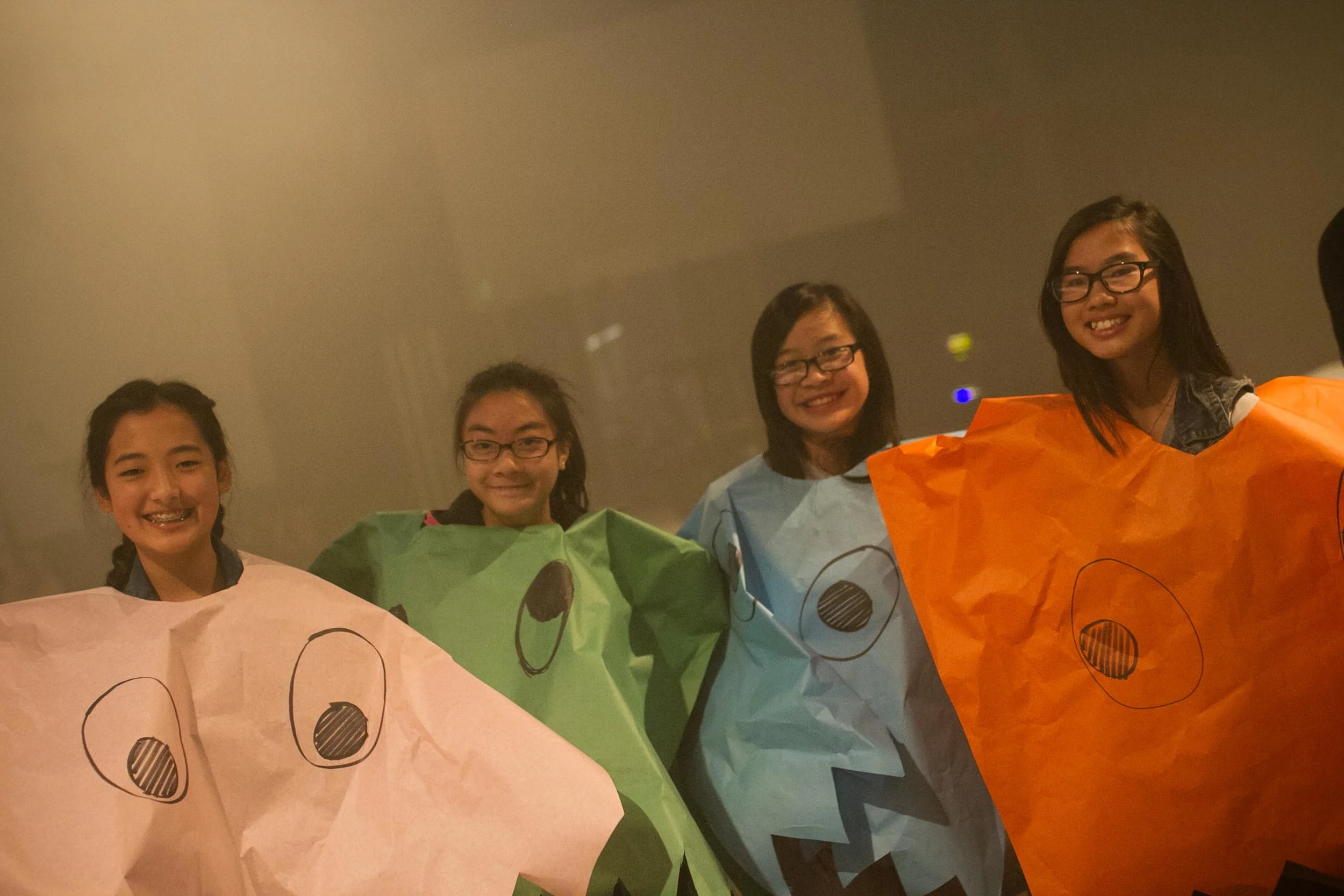 LIKE THESE GIRLS! Don't be fooled by their sweet exterior--these ghosts were pretty vicious on the playing field.