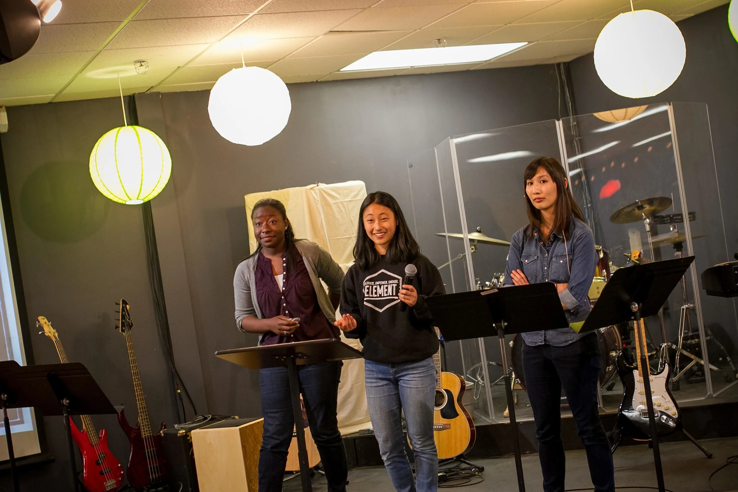 One of our very own Element students helped us to present Fact E: Empty Tomb. We're really proud of her, and we hope to have a lot more of you guys participate in our apologetics talks in the future so that you can really internalize the material for yourself! 