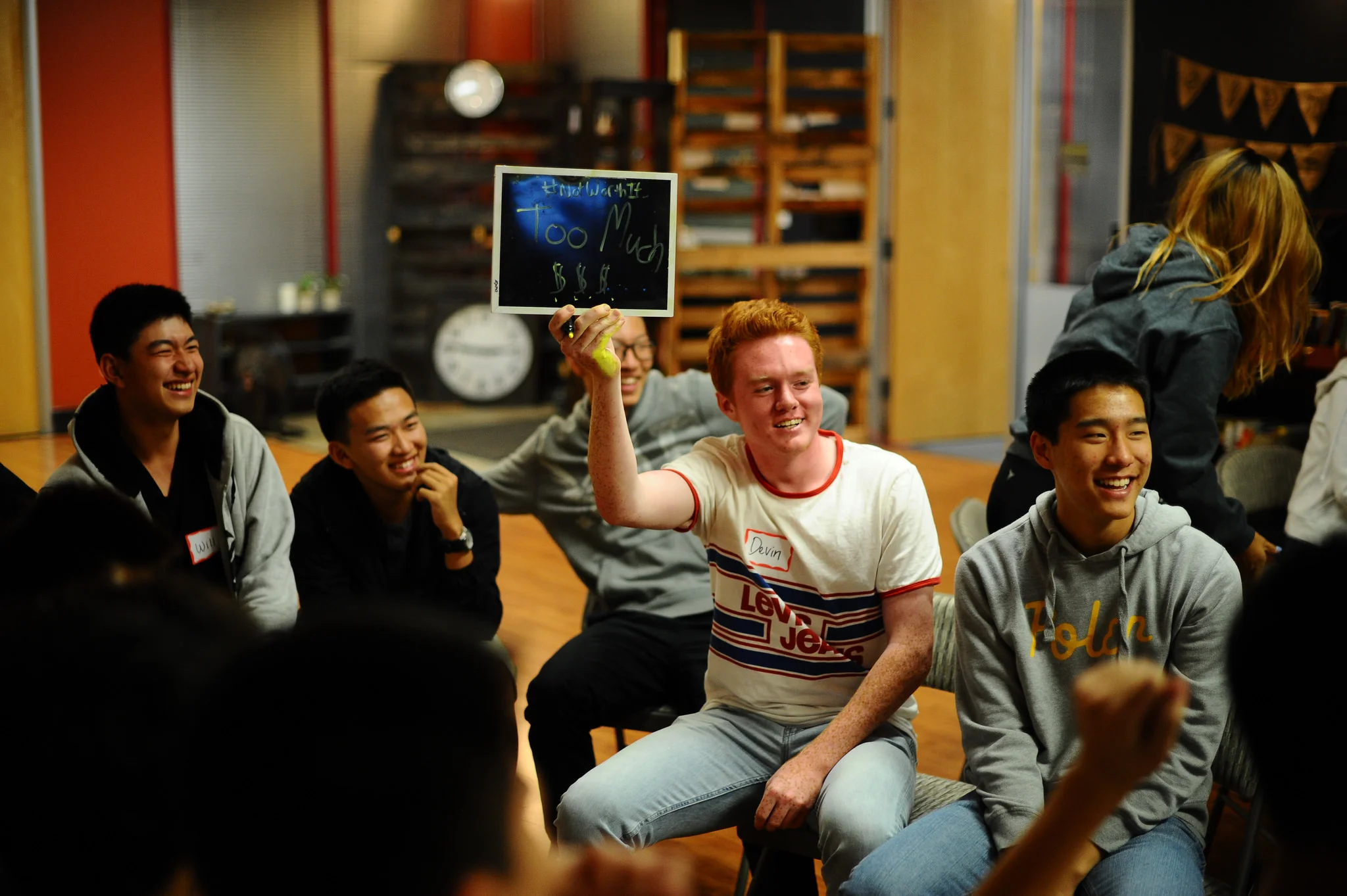 Ask a group of guys: how much does eyeshadow cost?"TOO MUCH $$$!"