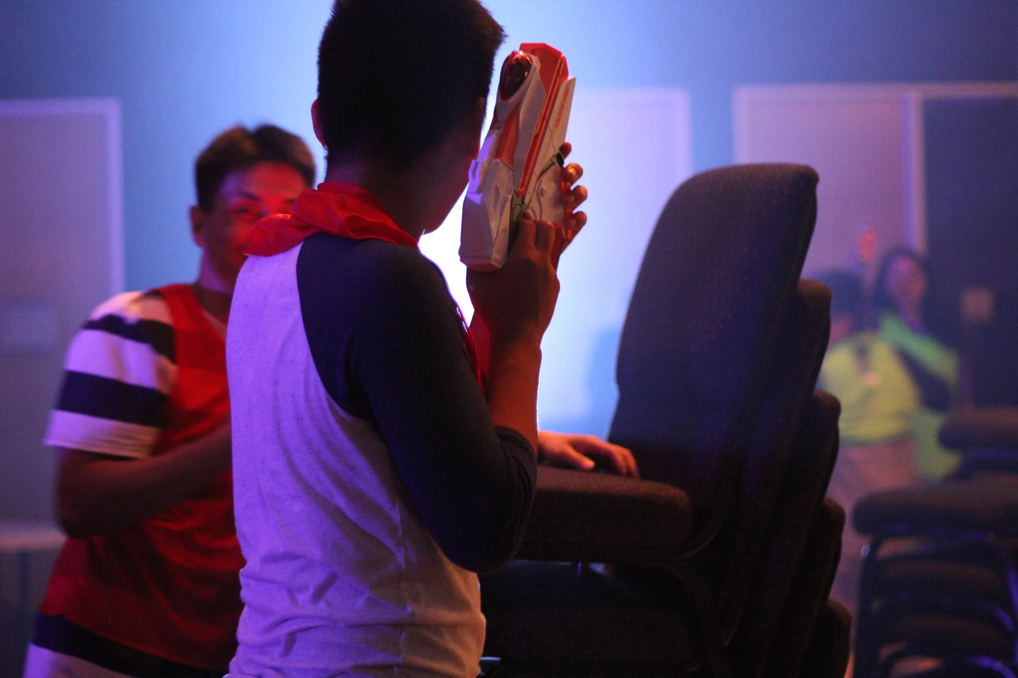 One of our students is in ready mode!
