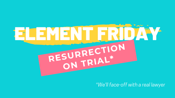 Join us for a special post-Easter Element Friday! Feel free to invite your friends to come as well! You can join virtually at the link above @7:30PM.