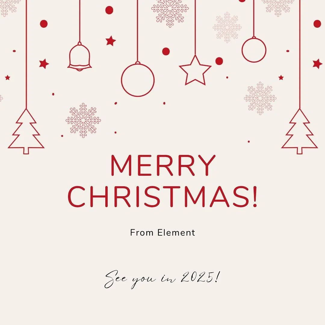 Element wishes you a Merry Christmas!!!🎁🎄