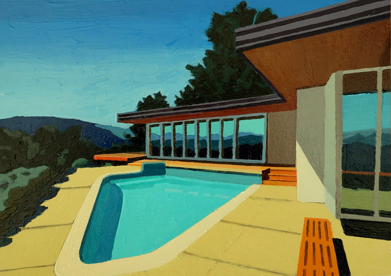 House and Pool study III