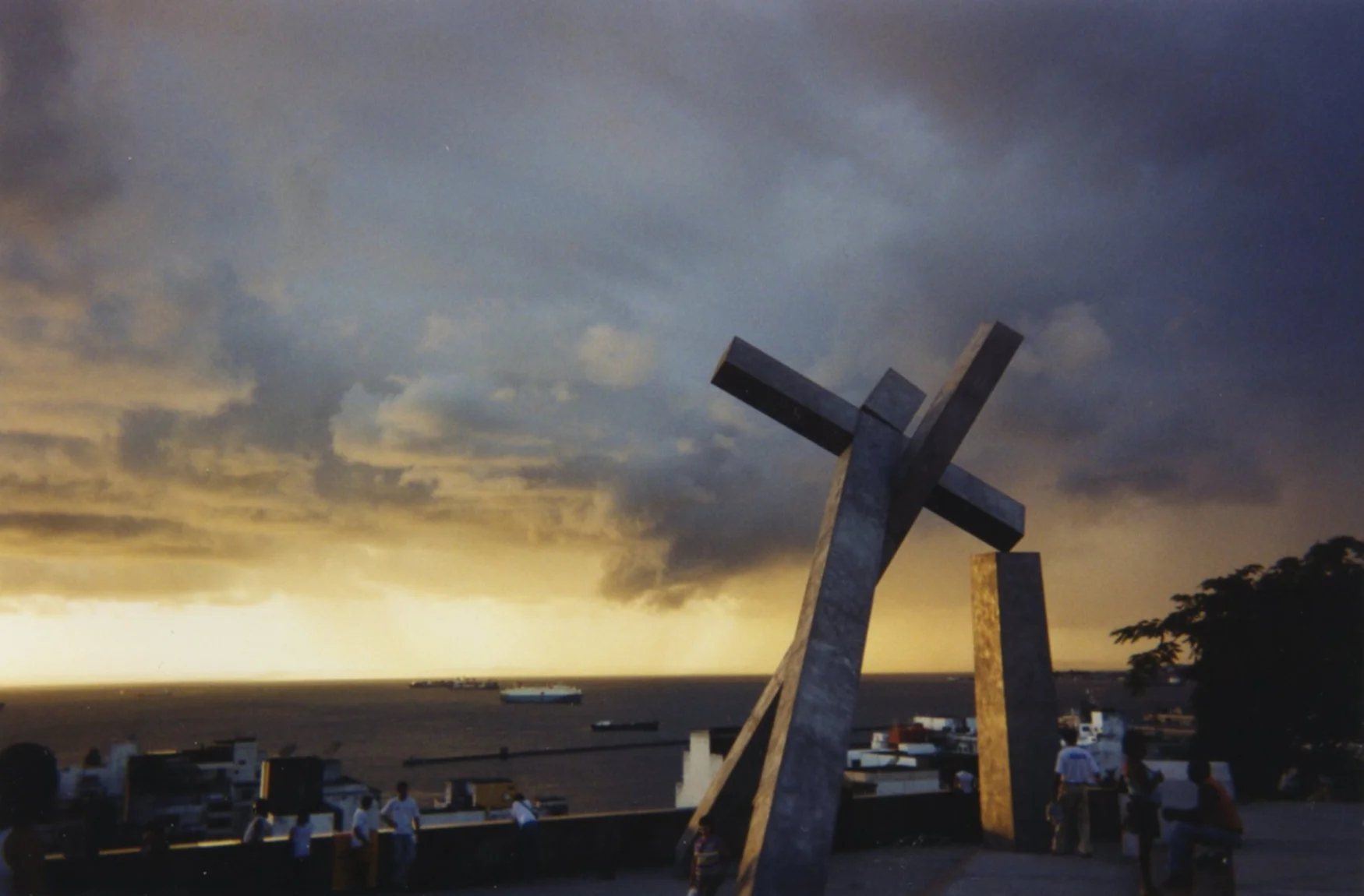 Salvador da Bahia, vue sur la baie de tous les Saints.