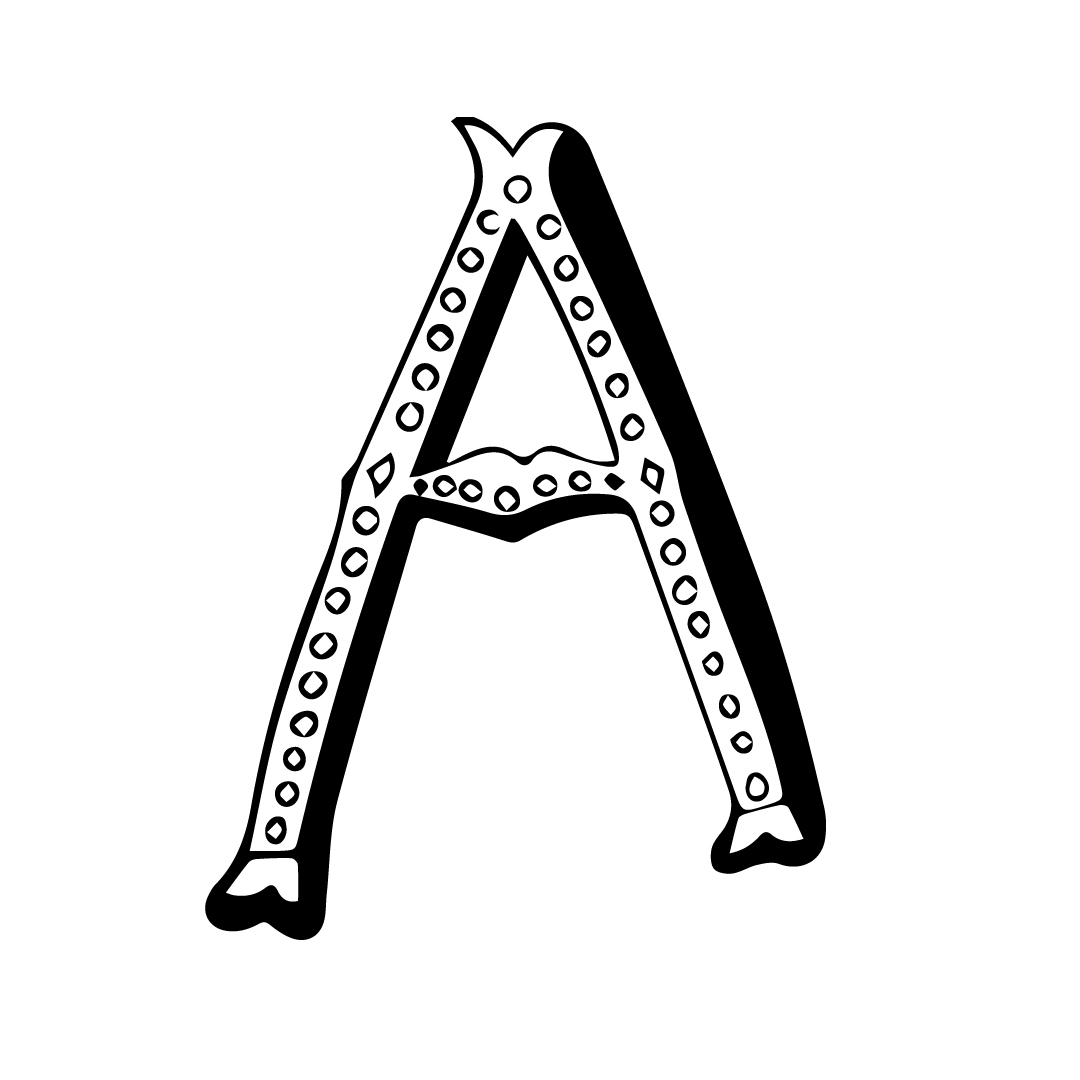 Hand lettering by Tollgate Junior School children