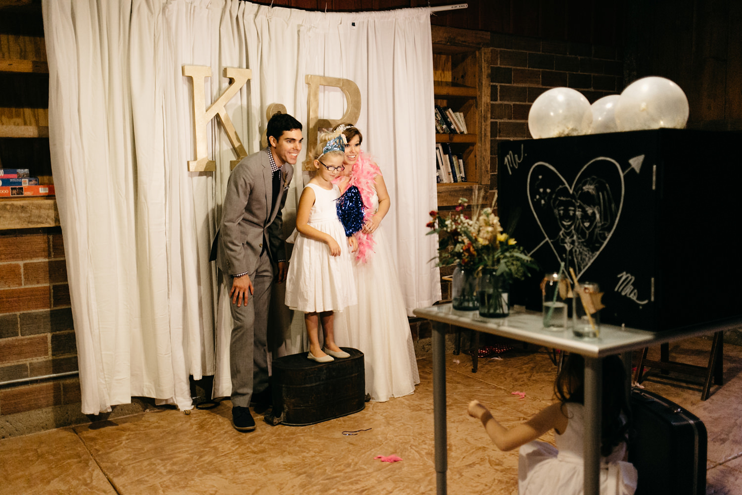 Homemade-wedding-photobooth