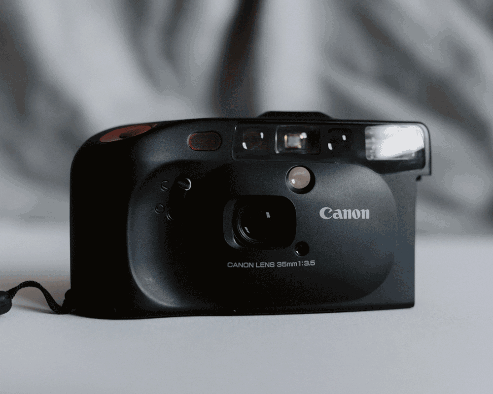 Vintage Canon Sure Shot ACE 35mm Film Camera Point And Shoot town