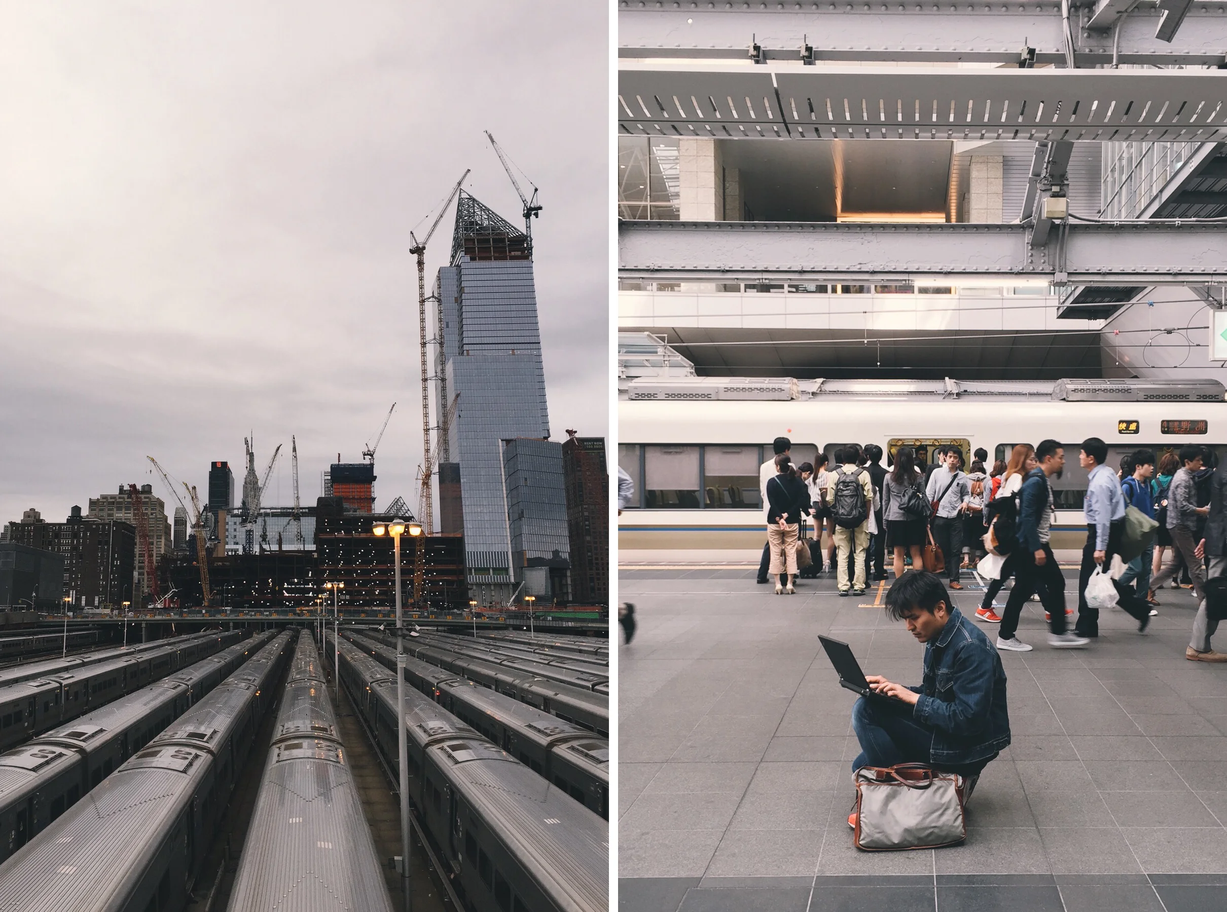 Hudson Yards, New York // Kyoto Station, Kyoto