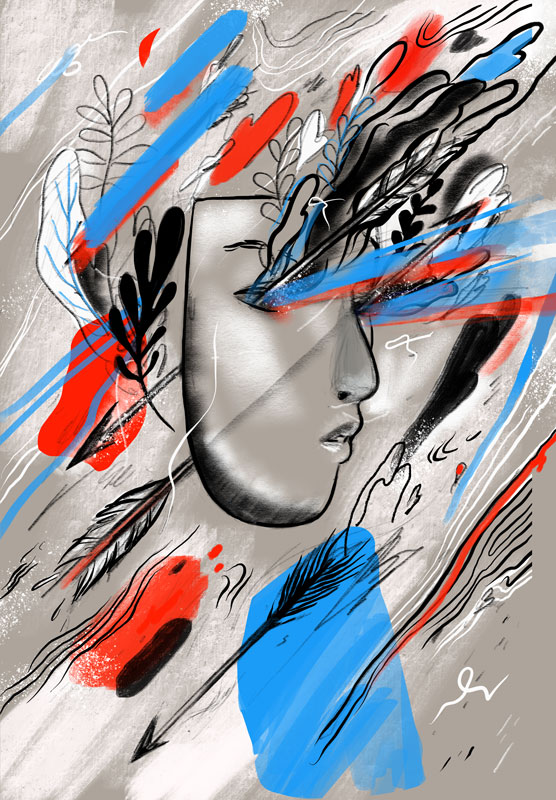 Illustration, digital painting
