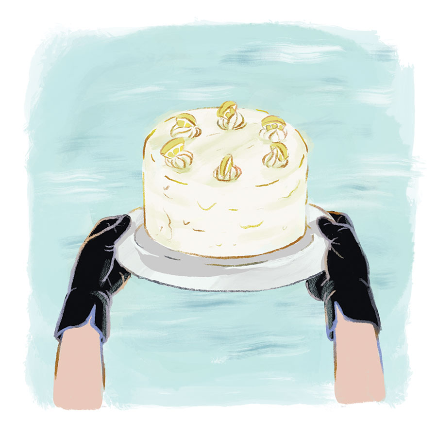 “ Lemon Layer Cake ” by Nico Shreibak