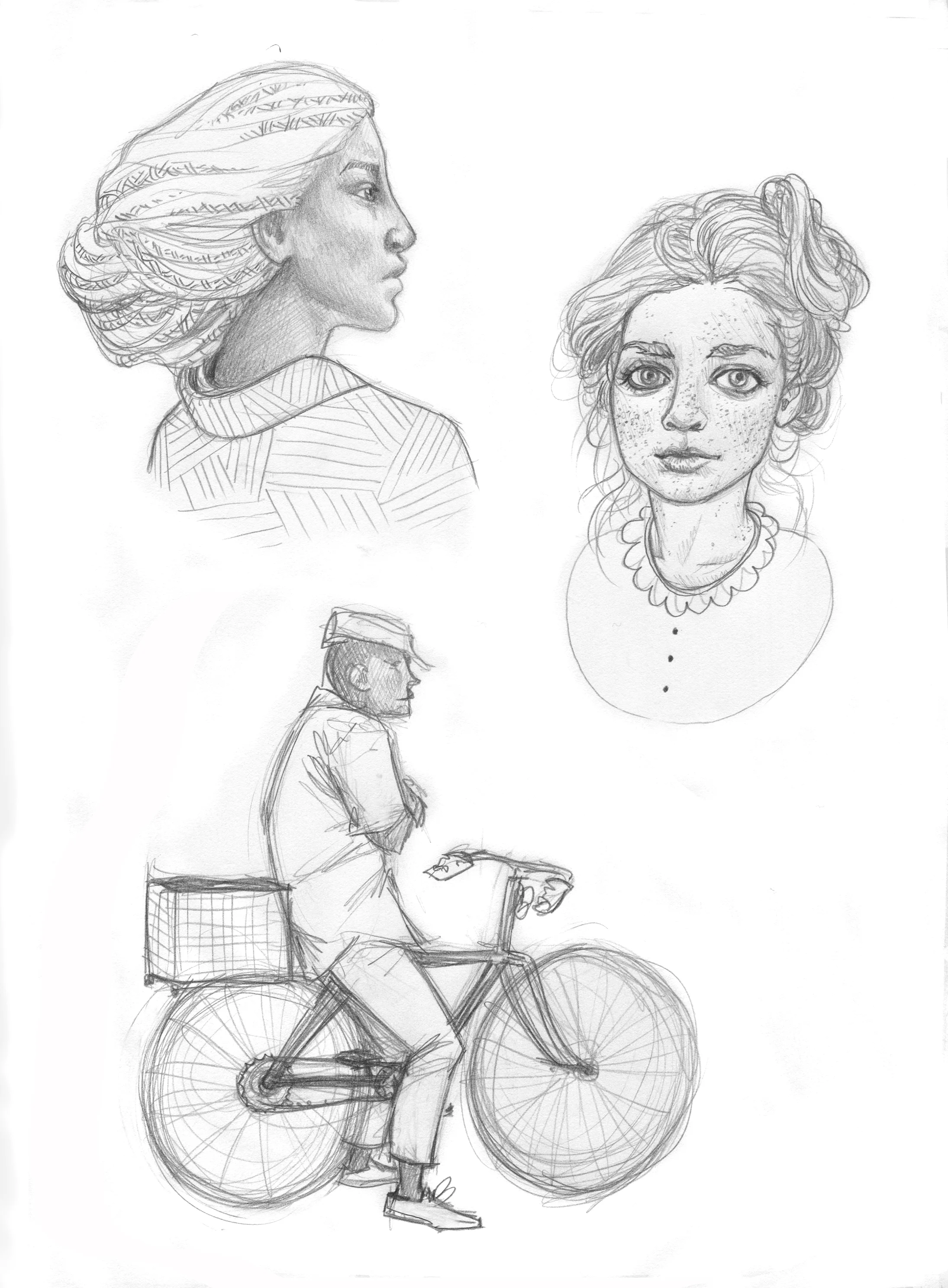  people sketches 2014 
