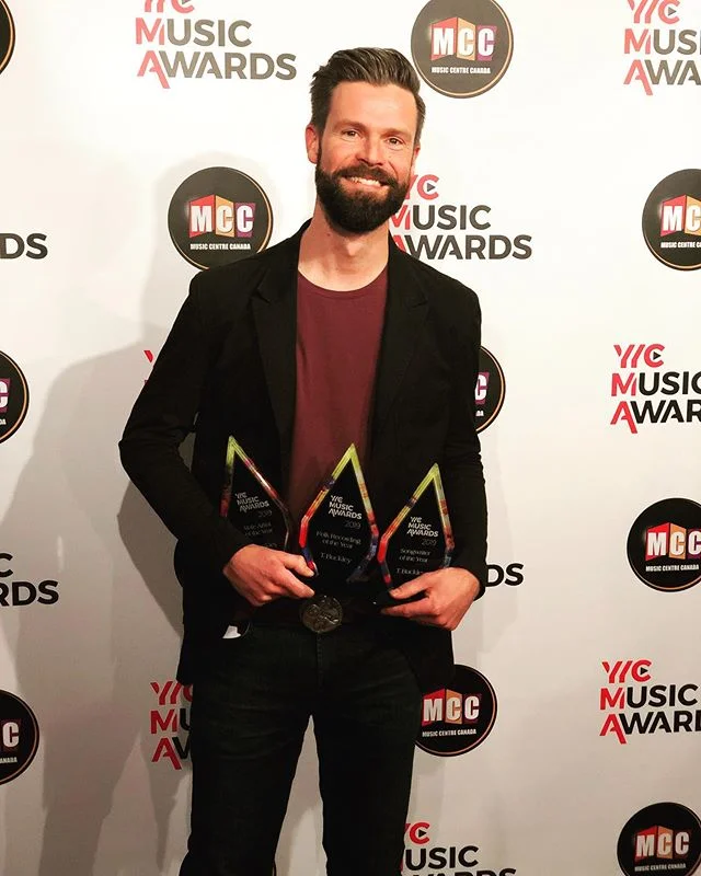 What a night!

Honoured to win Male Artist, Songwriter and Folk Recording of the year at the @yycmusicawards .

As a born and raised Calgarian, this city has really become a great place to make music. There’s so much talent here, the community is so supportive, and it’s so nice to have the @yycmusicawards bring everyone together. Thanks so much!!