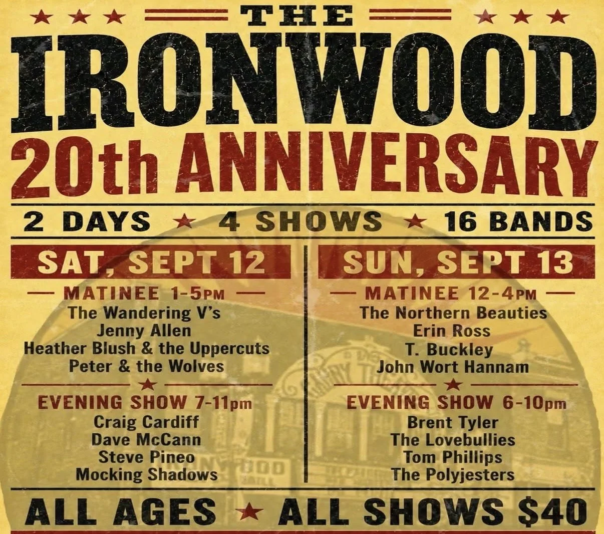 T. Buckley and his Acoustic Trio Live @ Ironwood Stage