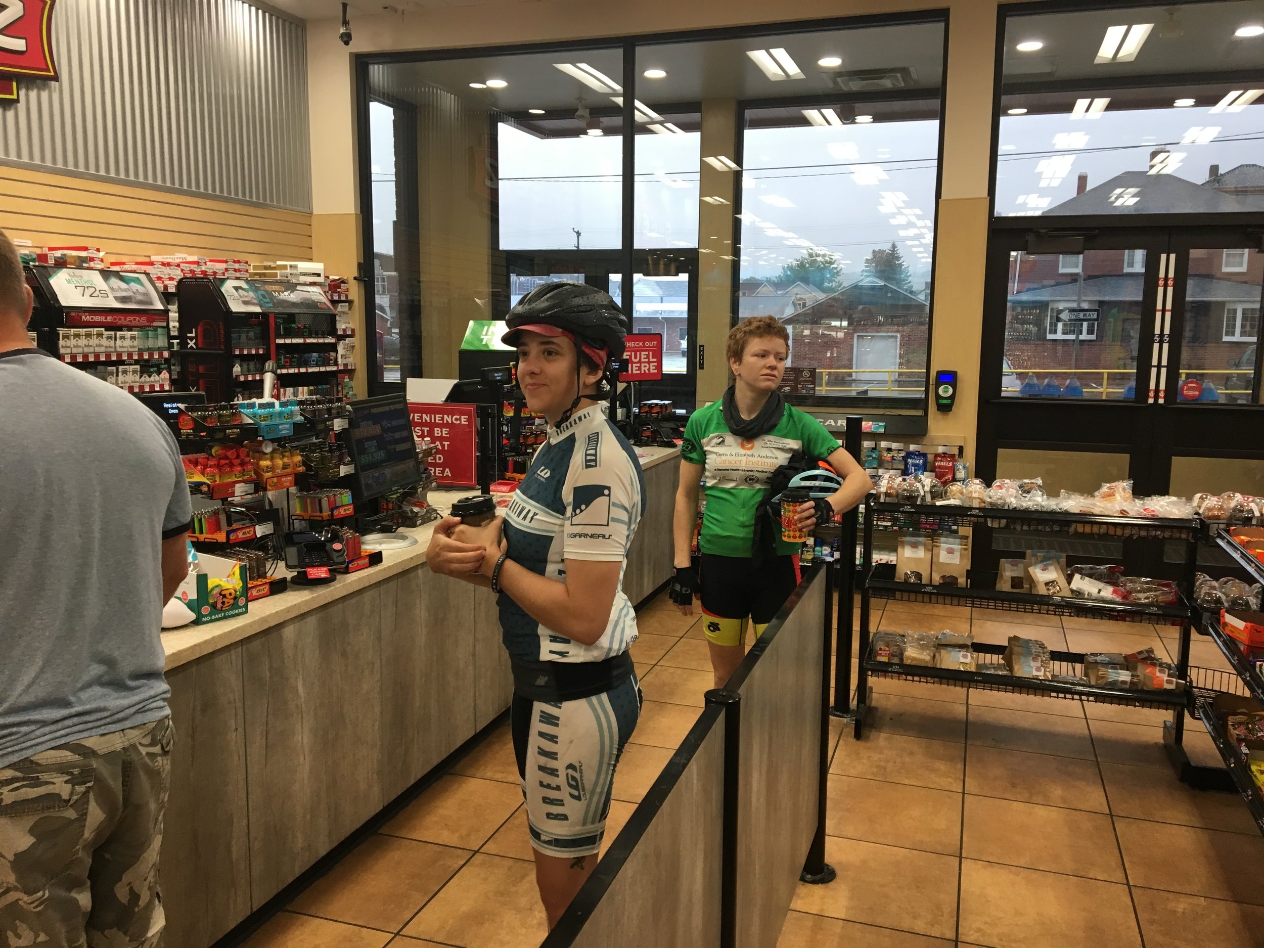We ate a lot of sheetz.