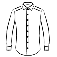 european cut shirt
