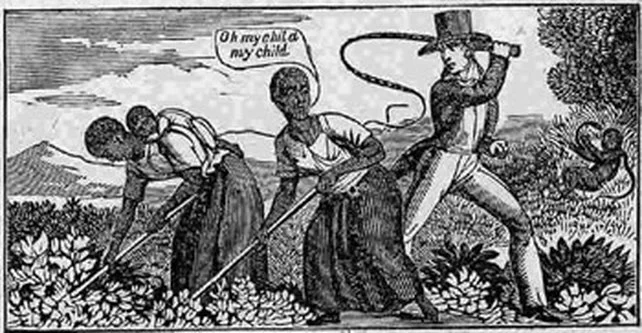 19th Century Abolitionist Woodcut