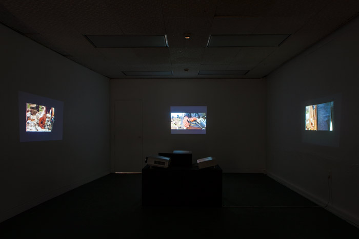 The Good, the Bad and the Ugly: “The Contest”, Scene 41
(Three-channel video projection, 2007)