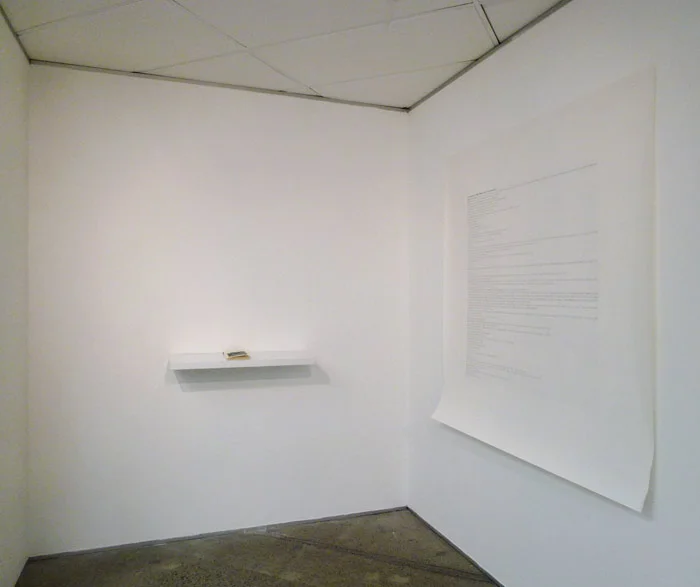 Works About Text
(Book, The Secret Garden Redacted and Drawing, Quickfire Hypotheticals! , 2013)