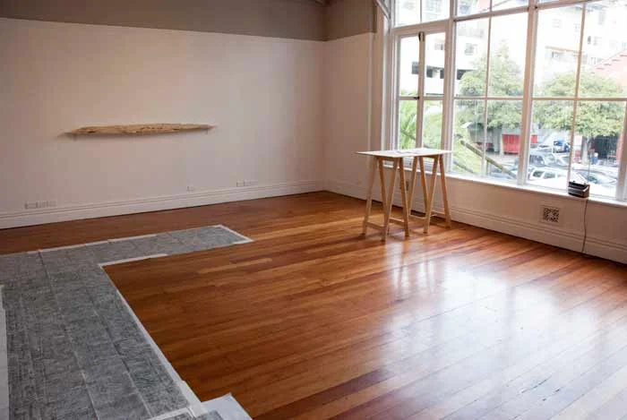 Installation View l-r: GA, RJE, CHM, KW Photo: Louise Rutledge, courtesy of Enjoy Gallery