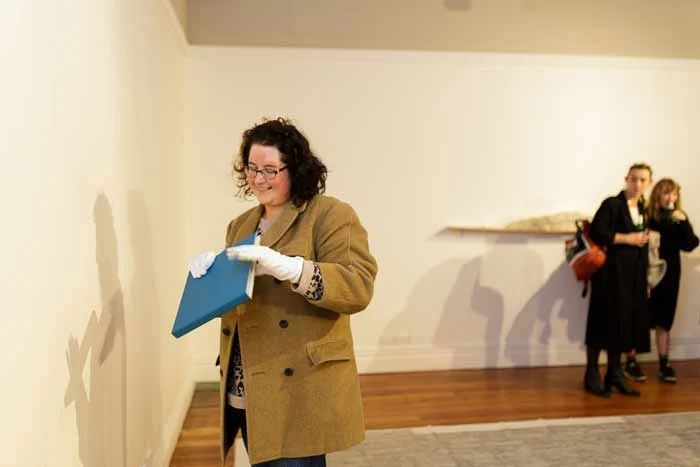 Something Shared, Something Felt opening Photo: Andrew Matautia, courtesy of Enjoy Gallery