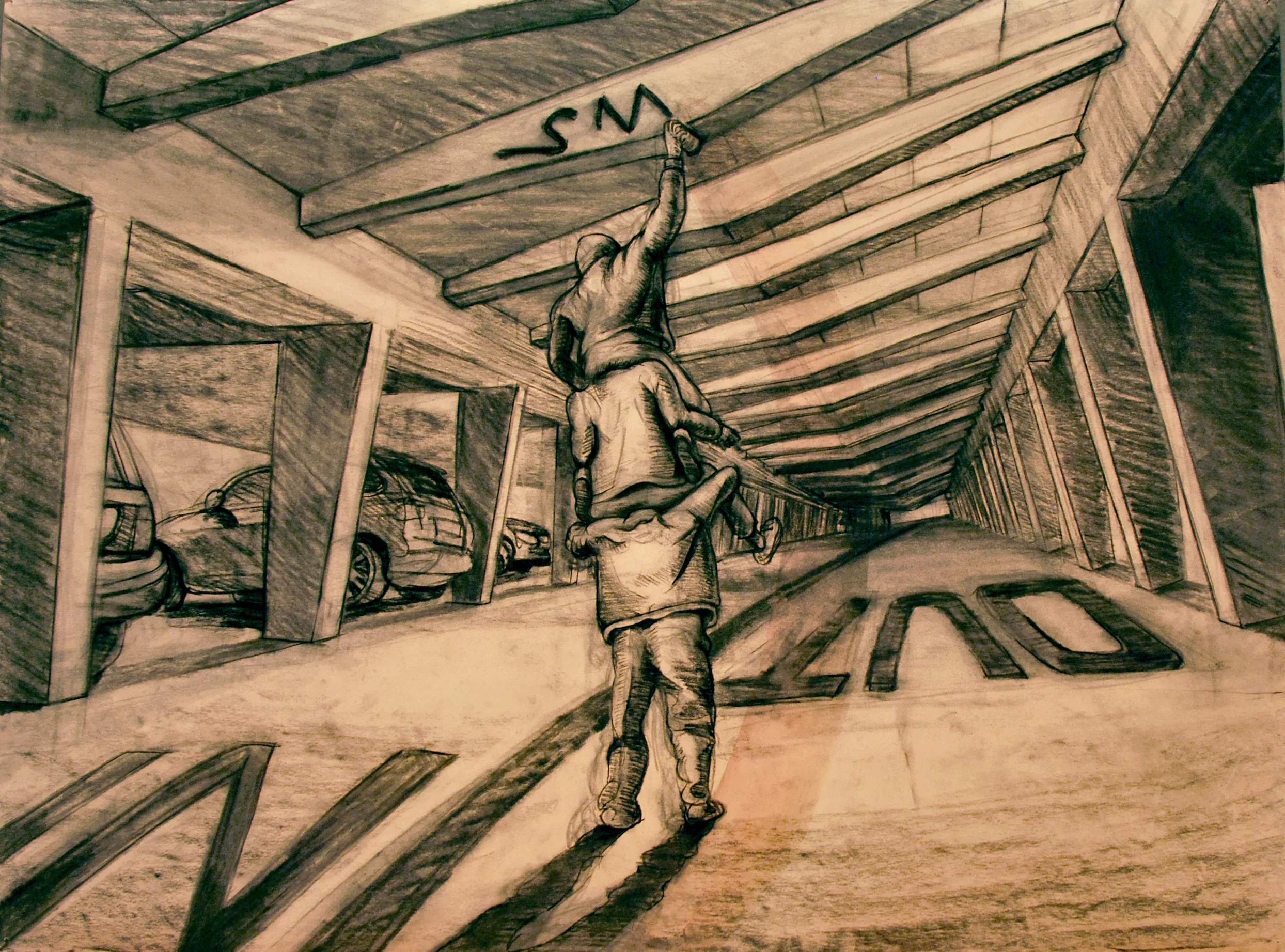 Urban America installed at Williams College Museum of Art in Williamstown, Massachusetts.