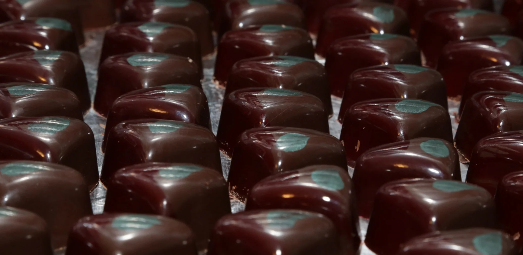 A section of dried cherry within the chocolate cherry ganache makes the Cherry Truffle extra special.
