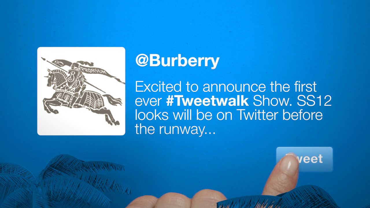 On-screen Tweet UI test